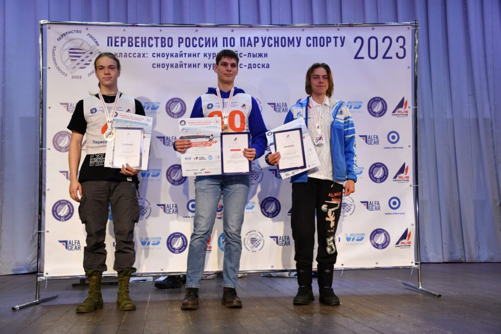 Первенство России по парусному спорту в классах сноукайтинг курс-рейс лыжи и курс-рейс доска завершилось!