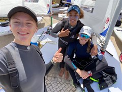 На соревнованиях ILCA Vilamoura завершились квалификационные гонки