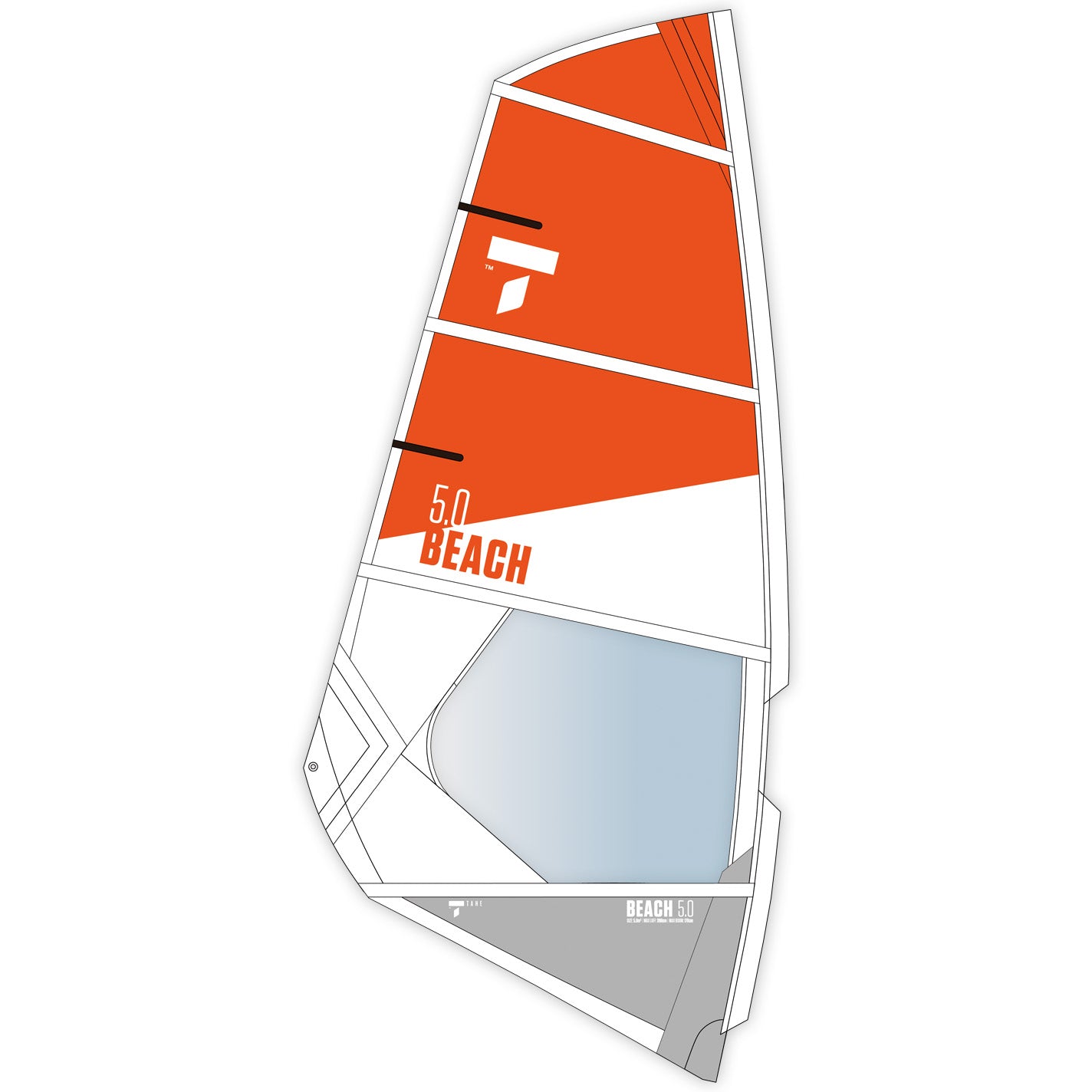 Парус компл. TAHE / BIC Sport 25 RIG BEACH