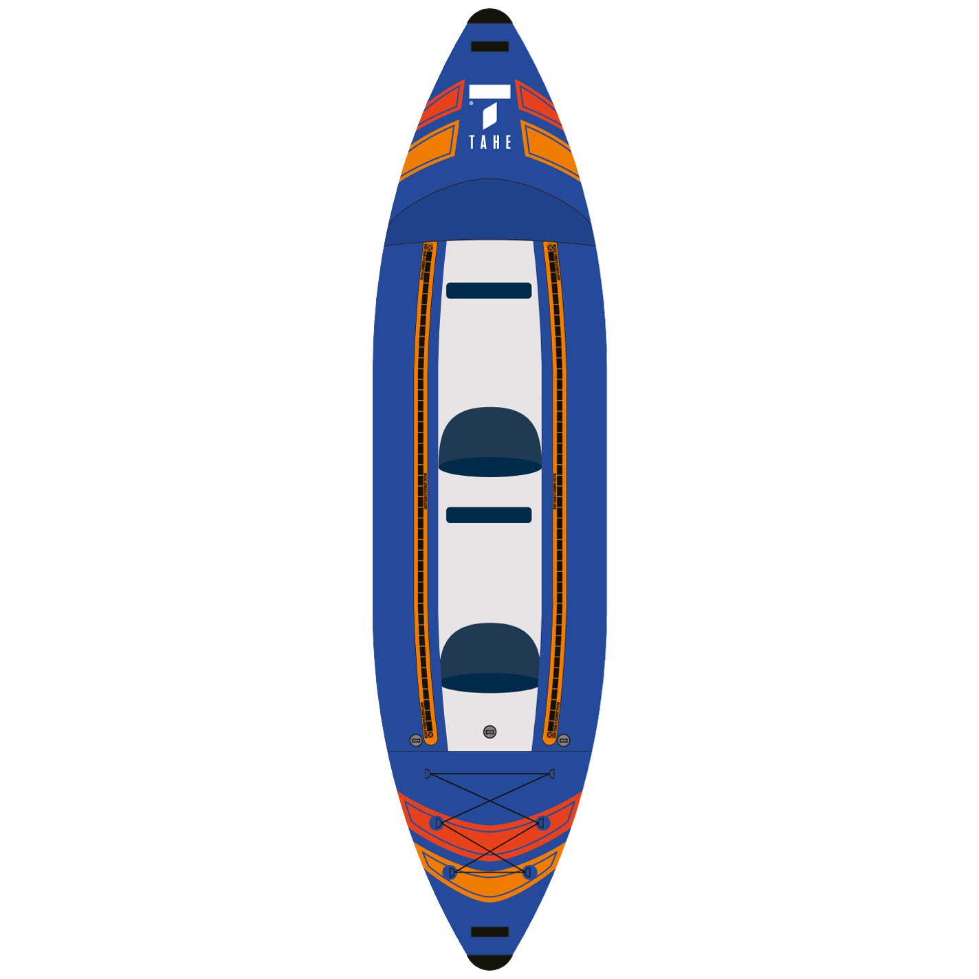 Каяк надувной TAHE / BIC Sport 25 AIR BORA (вместимость 2, max 200 kg)